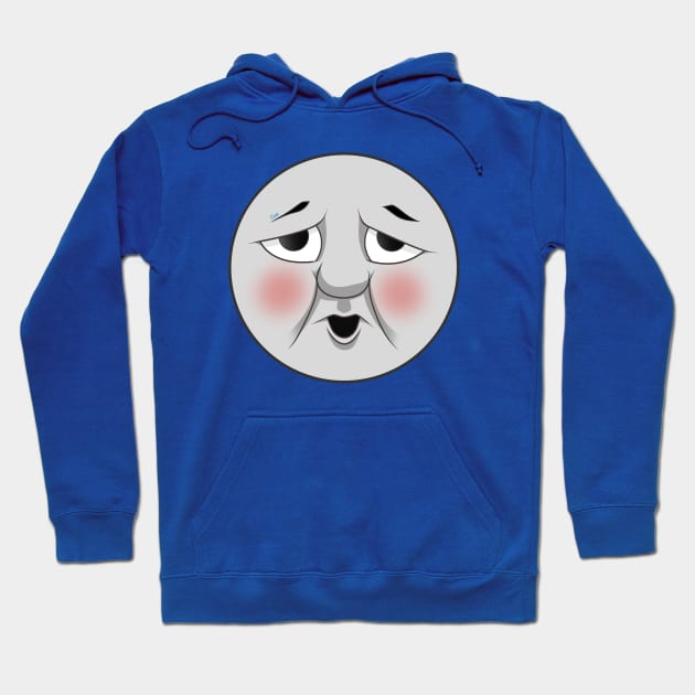 Thomas exhausted face Hoodie by corzamoon